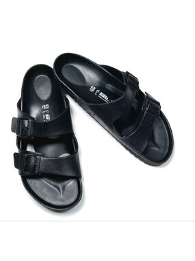 Birkenstock Mens Sandals Black Arizona EVA Sandals Size 45- 12